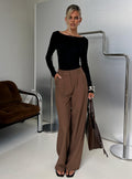 Archer Pants Brown Petite