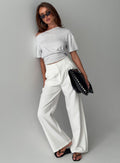 Archer Trousers White Petite