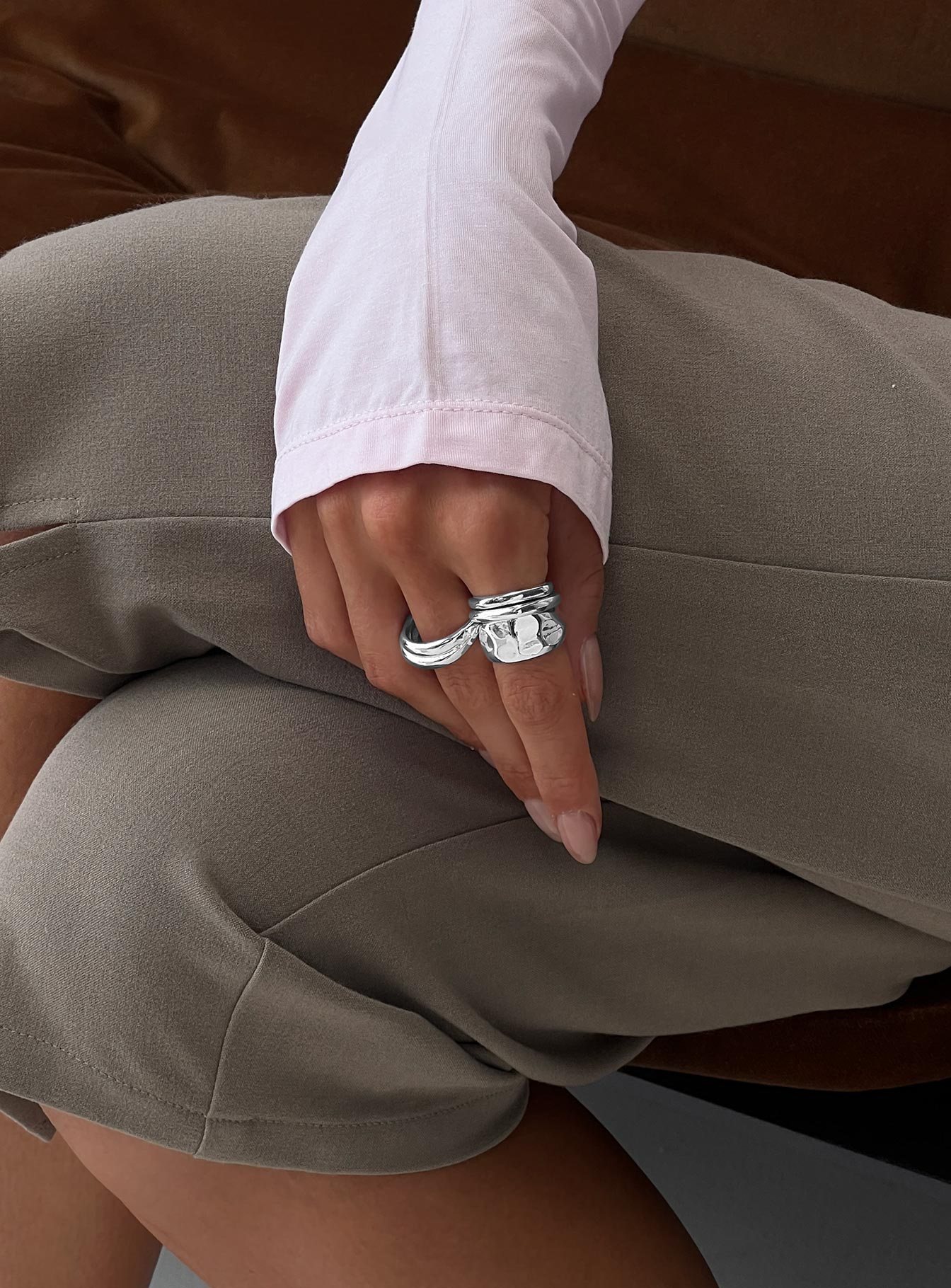 Crowded Room Ring Pack Silver