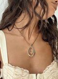 Neroli Necklace Gold / Brown