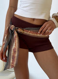 Kinslea Belt Brown Stripe