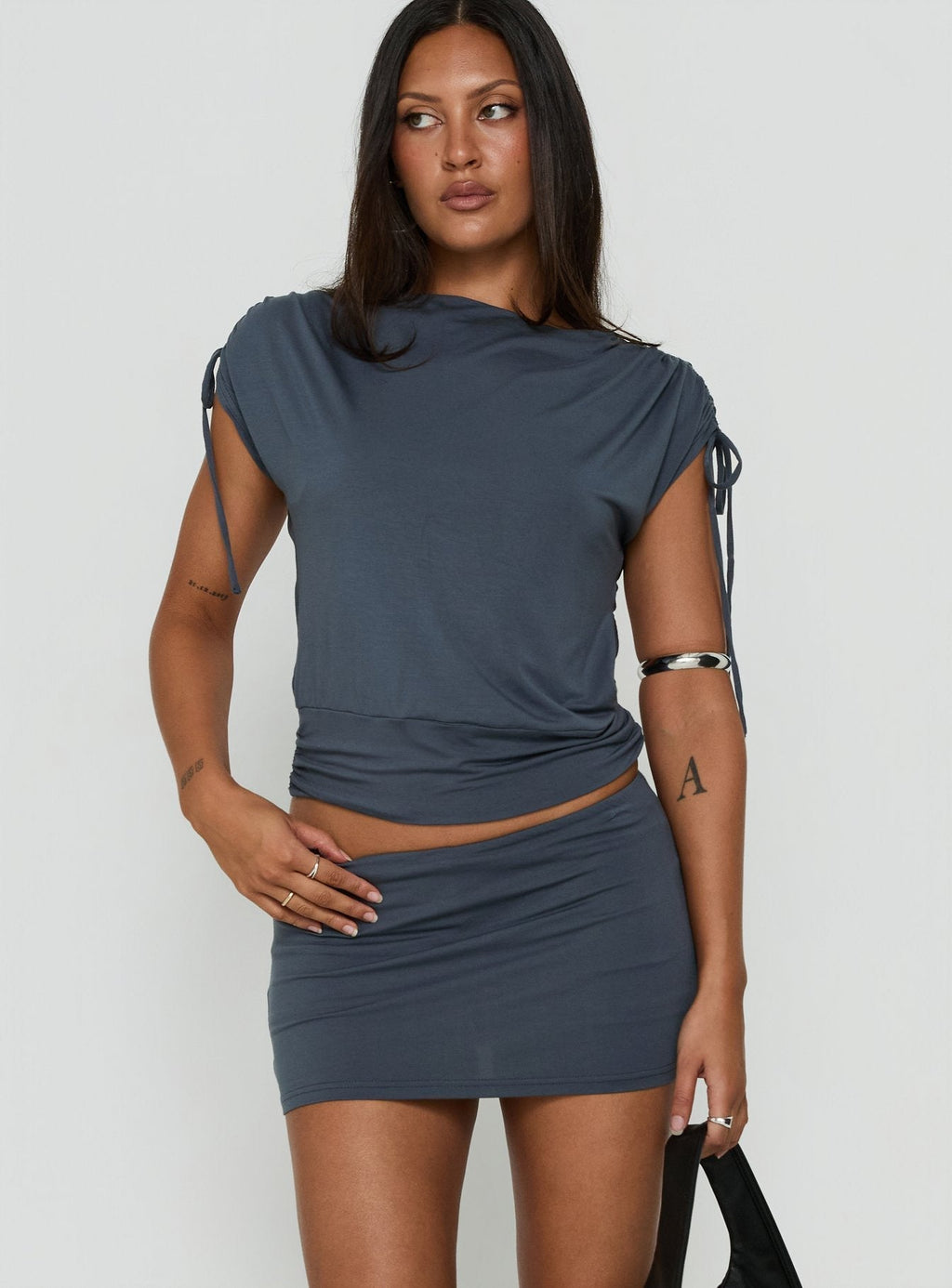 Leeah Micro Skort Navy