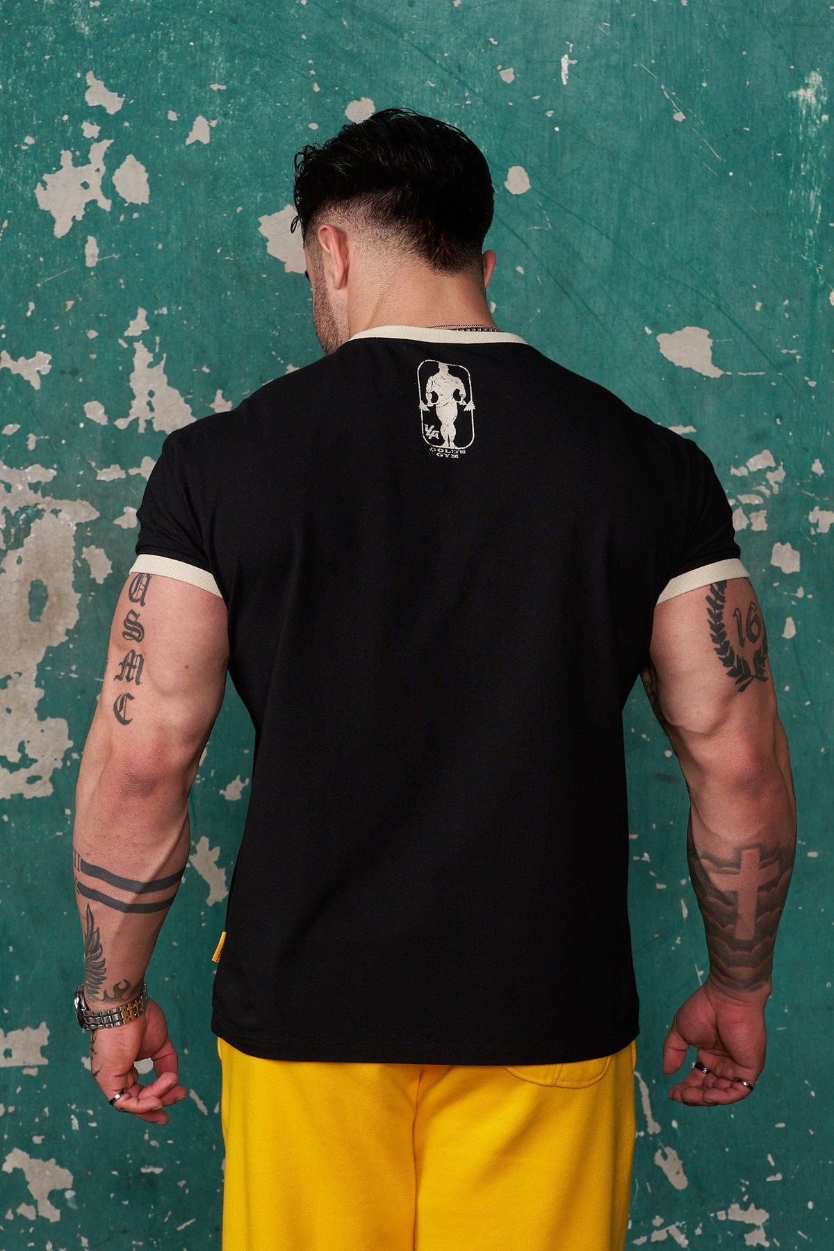 4009 - Golds Gym Ringer T-Shirts