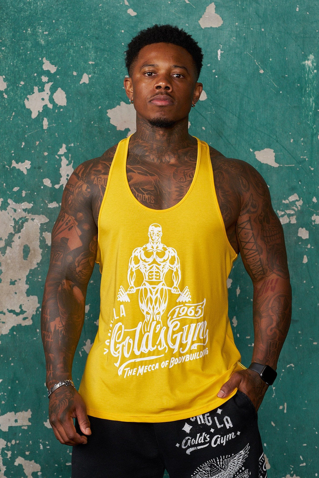 3016 - Golds Gym New Age Stringer-Tanktops