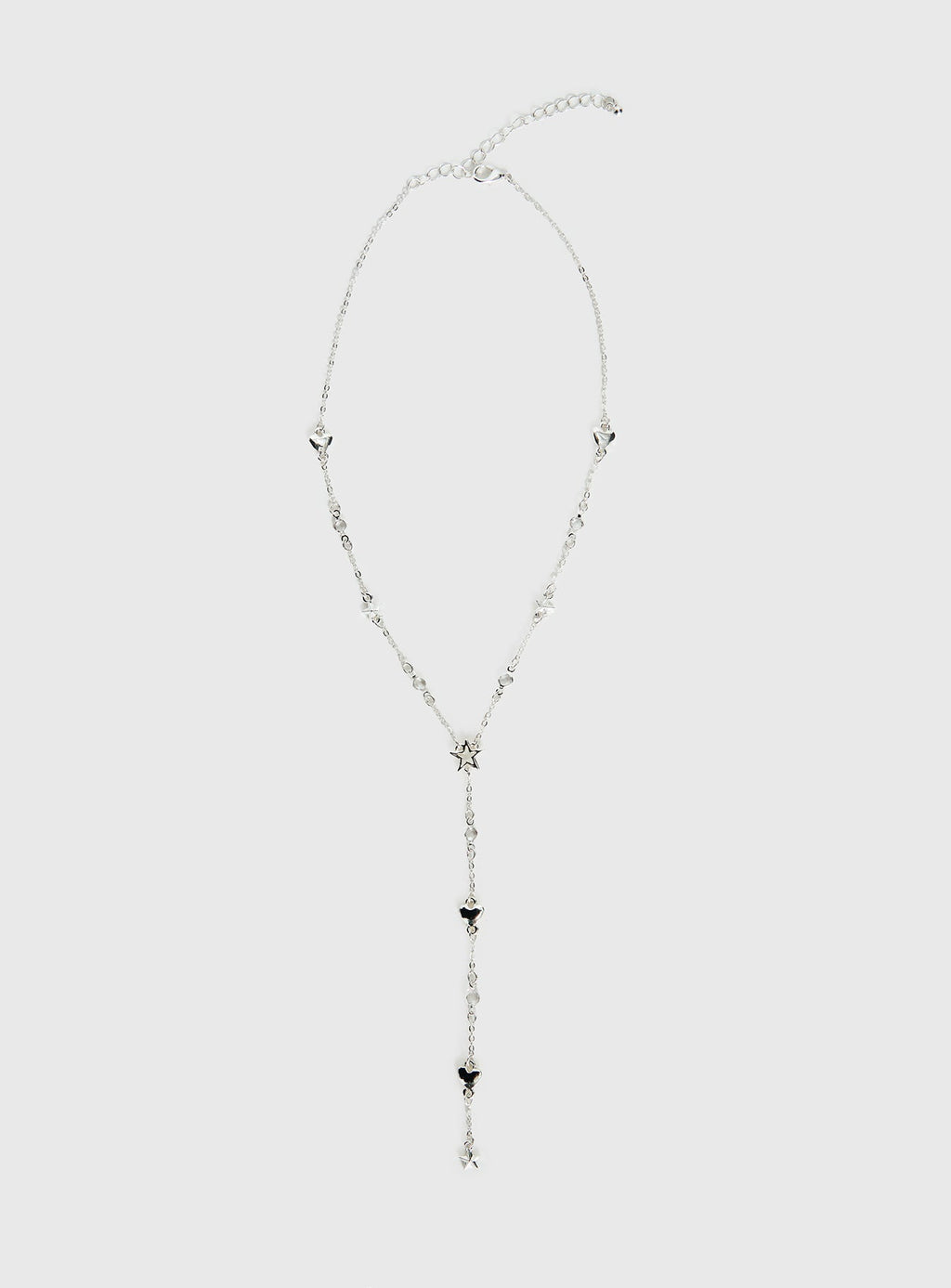 Sairah Y Necklace Silver