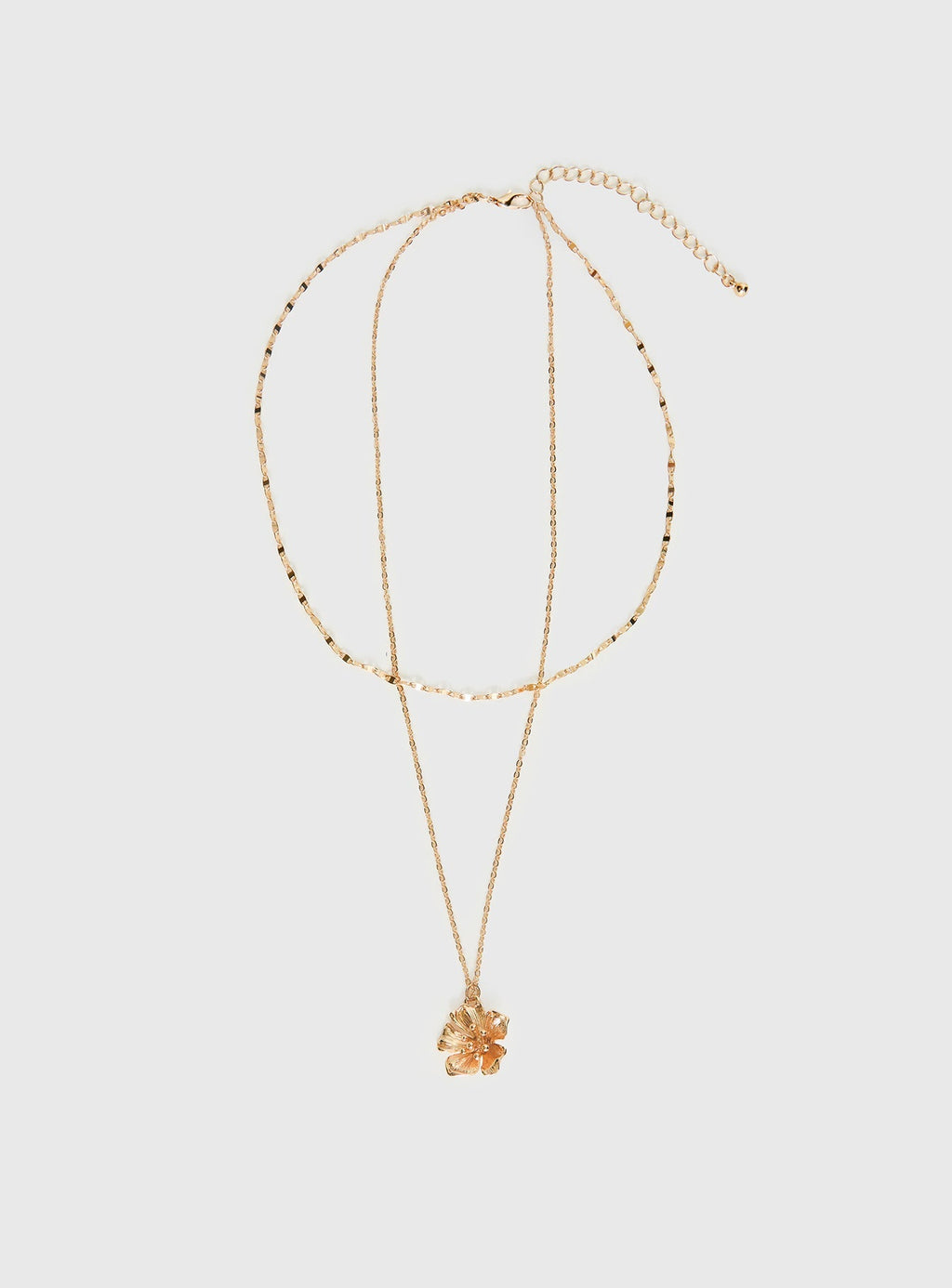 Osias Hibiscus Necklace Pack Gold