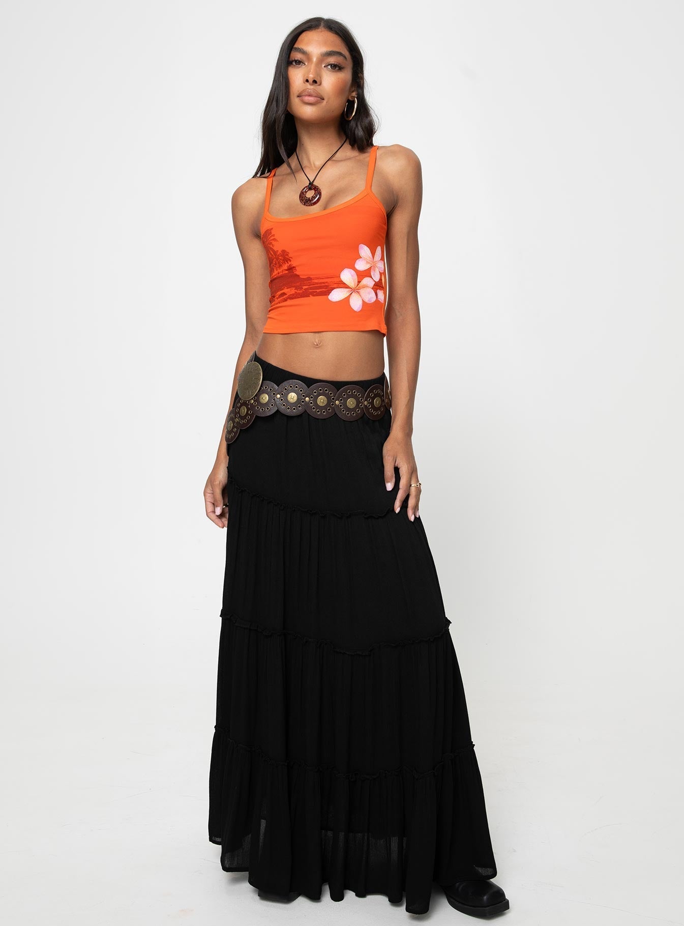 Sunset Vest Orange