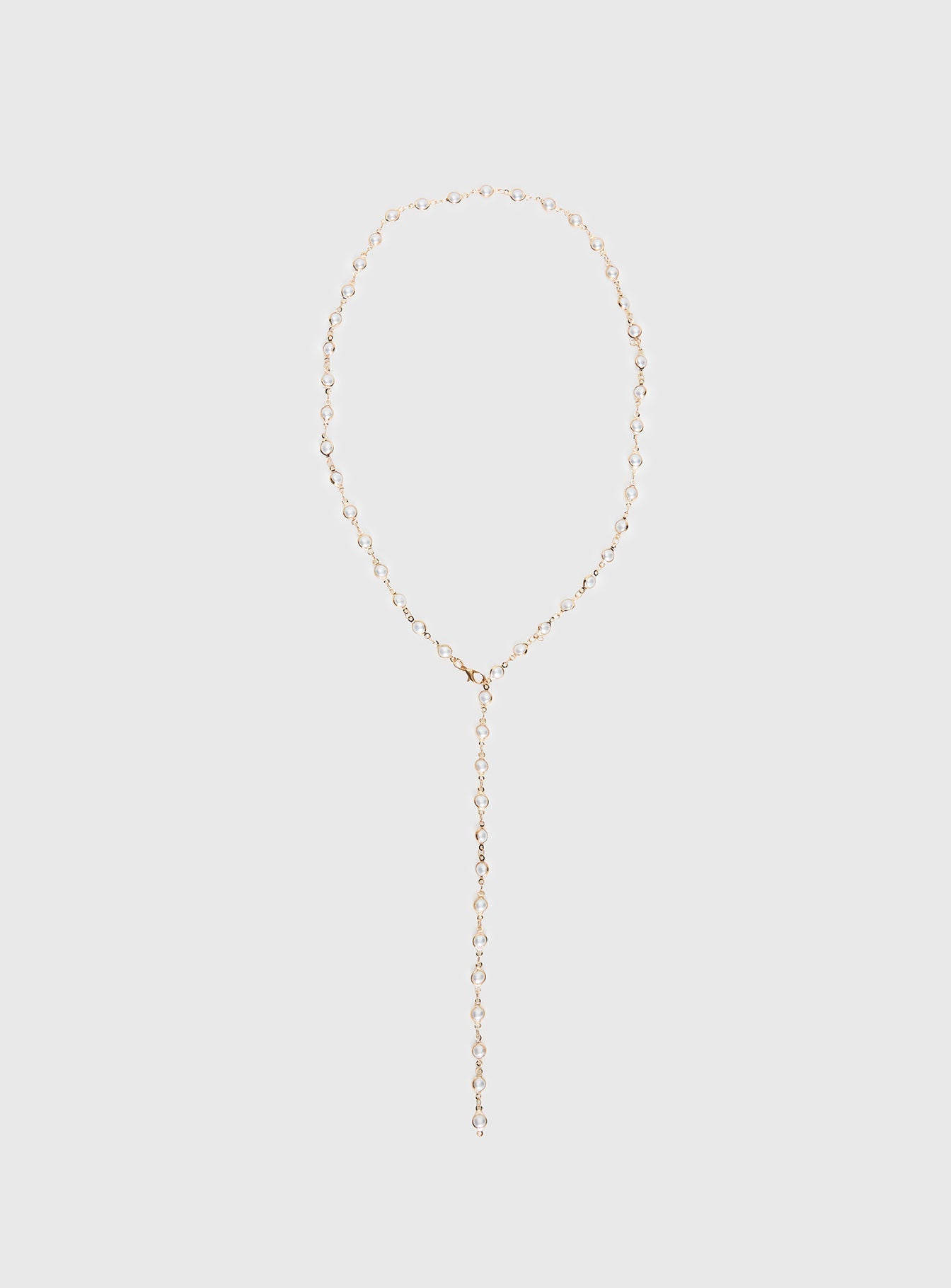 Elenita Long Necklace Gold