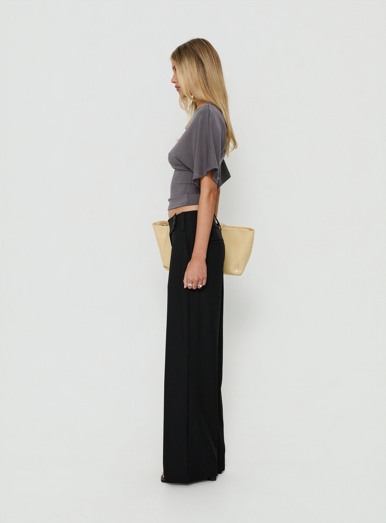 Cedars Low Rise Pant Black
