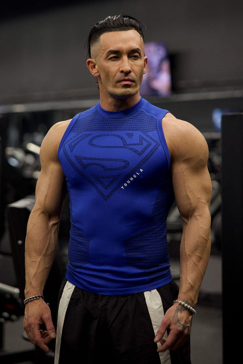 3047 - Superman Kompressions-Tanktops