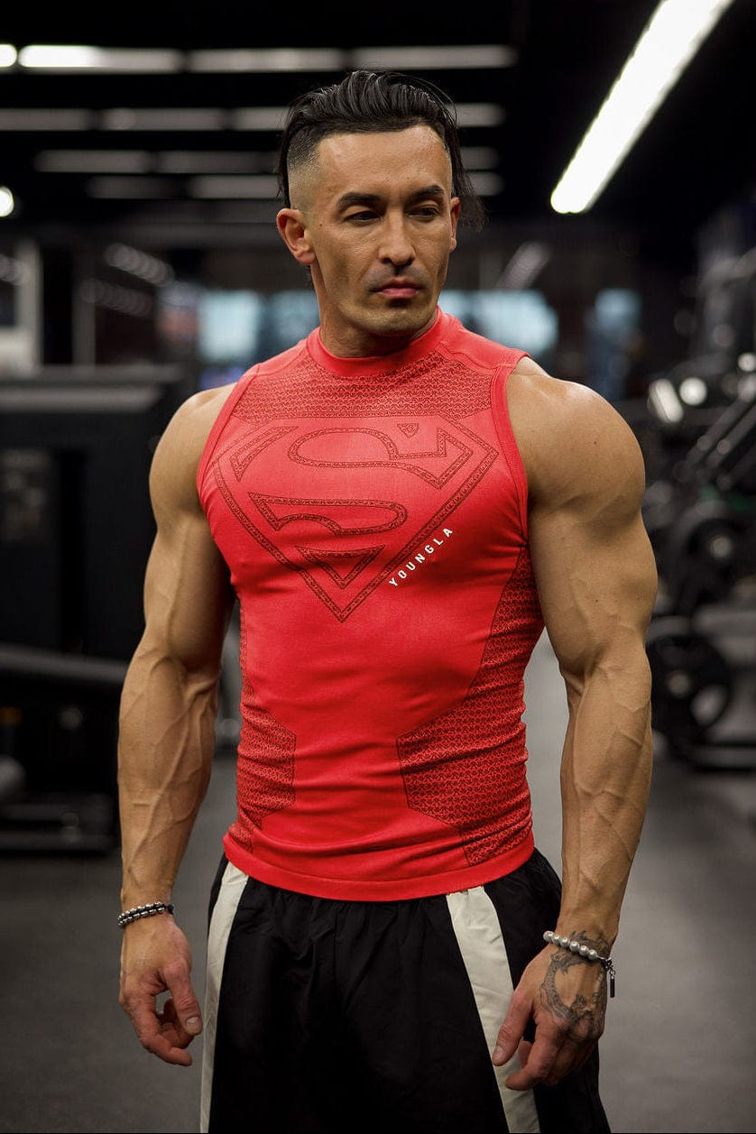 3047 - Superman Kompressions-Tanktops
