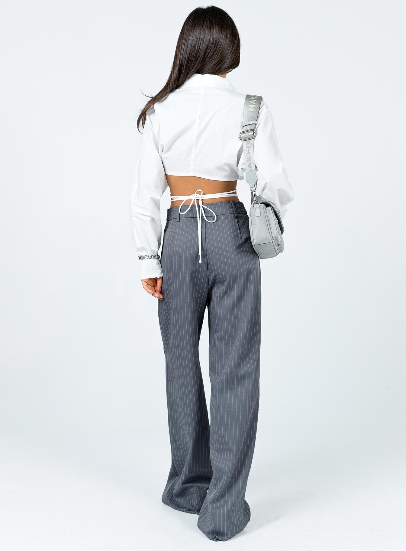 Archer Trousers Pinstripe Grey