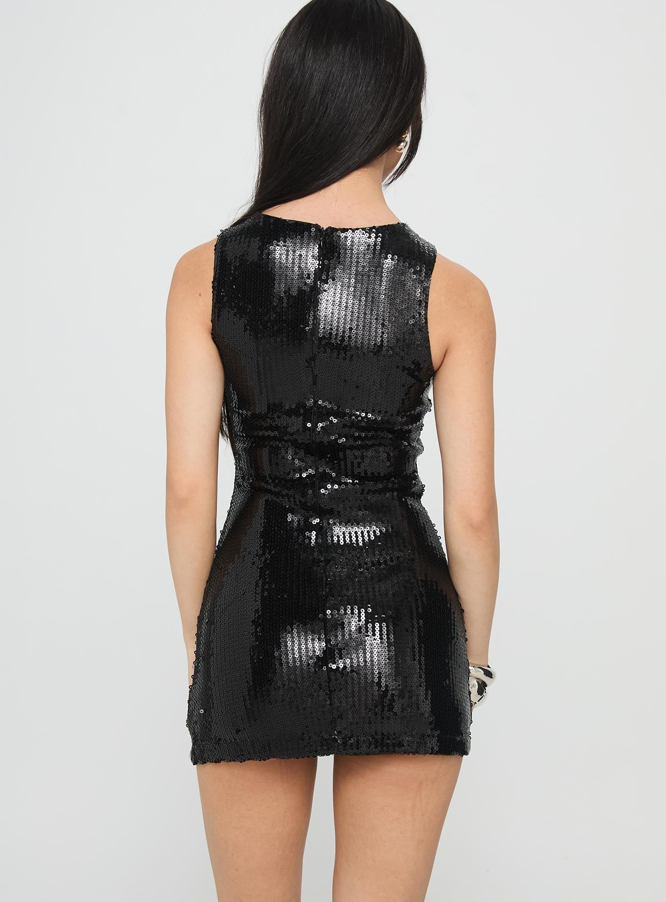 Yumiko Playsuit Black Sparkle