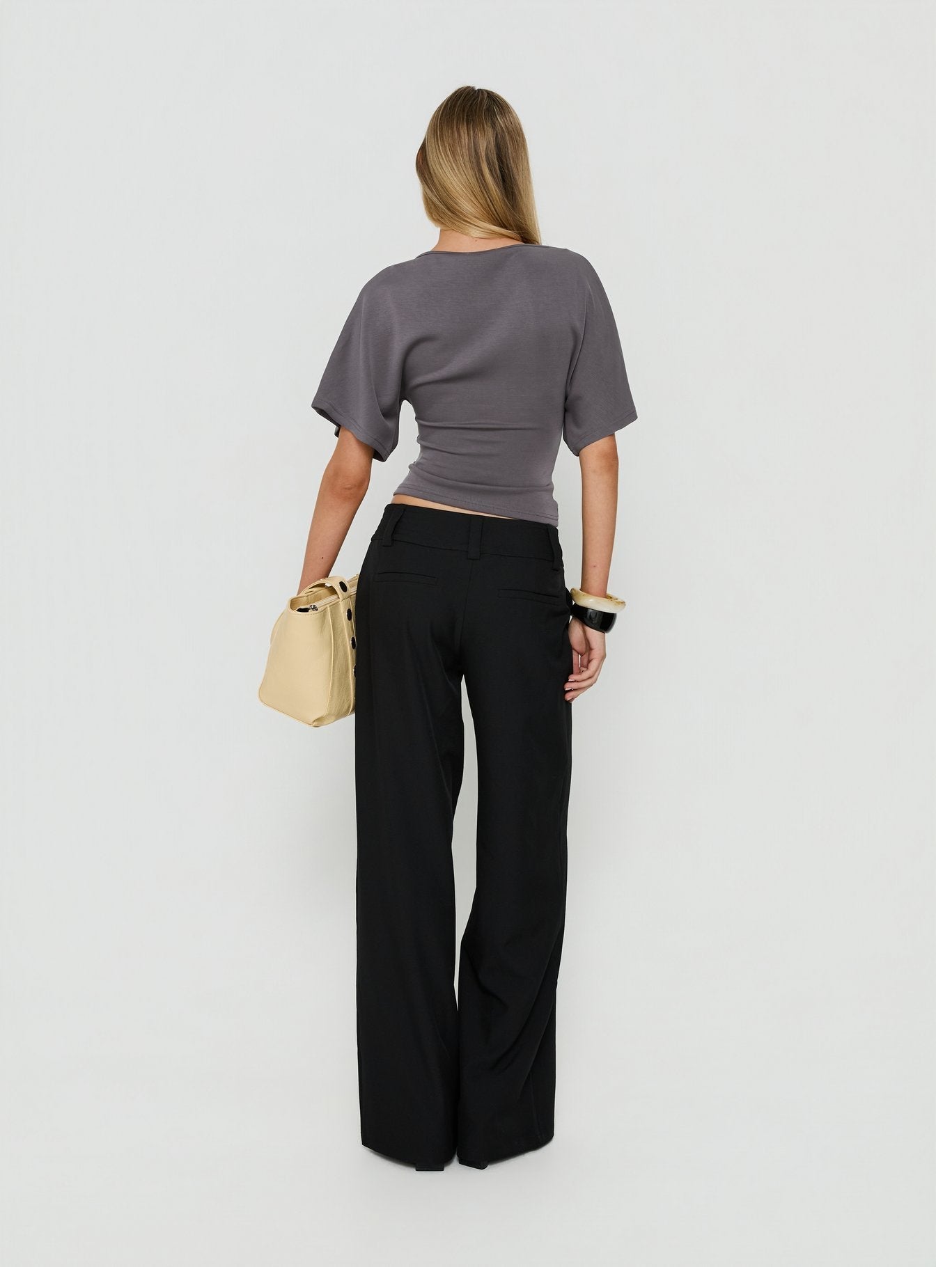 Cedars Low Rise Pant Black