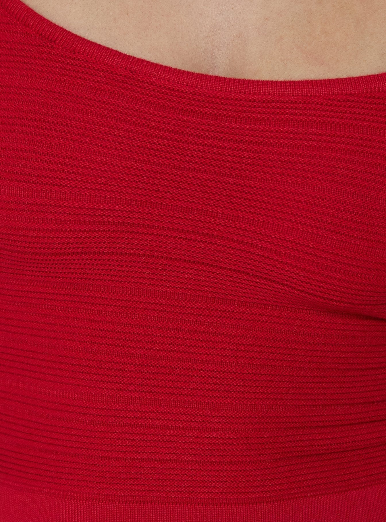 Wilah Knit Tank Top Red