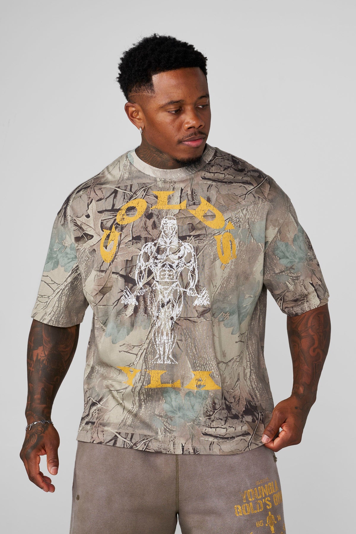 4213 - Gold's Iron Legacy Icon T-Shirts