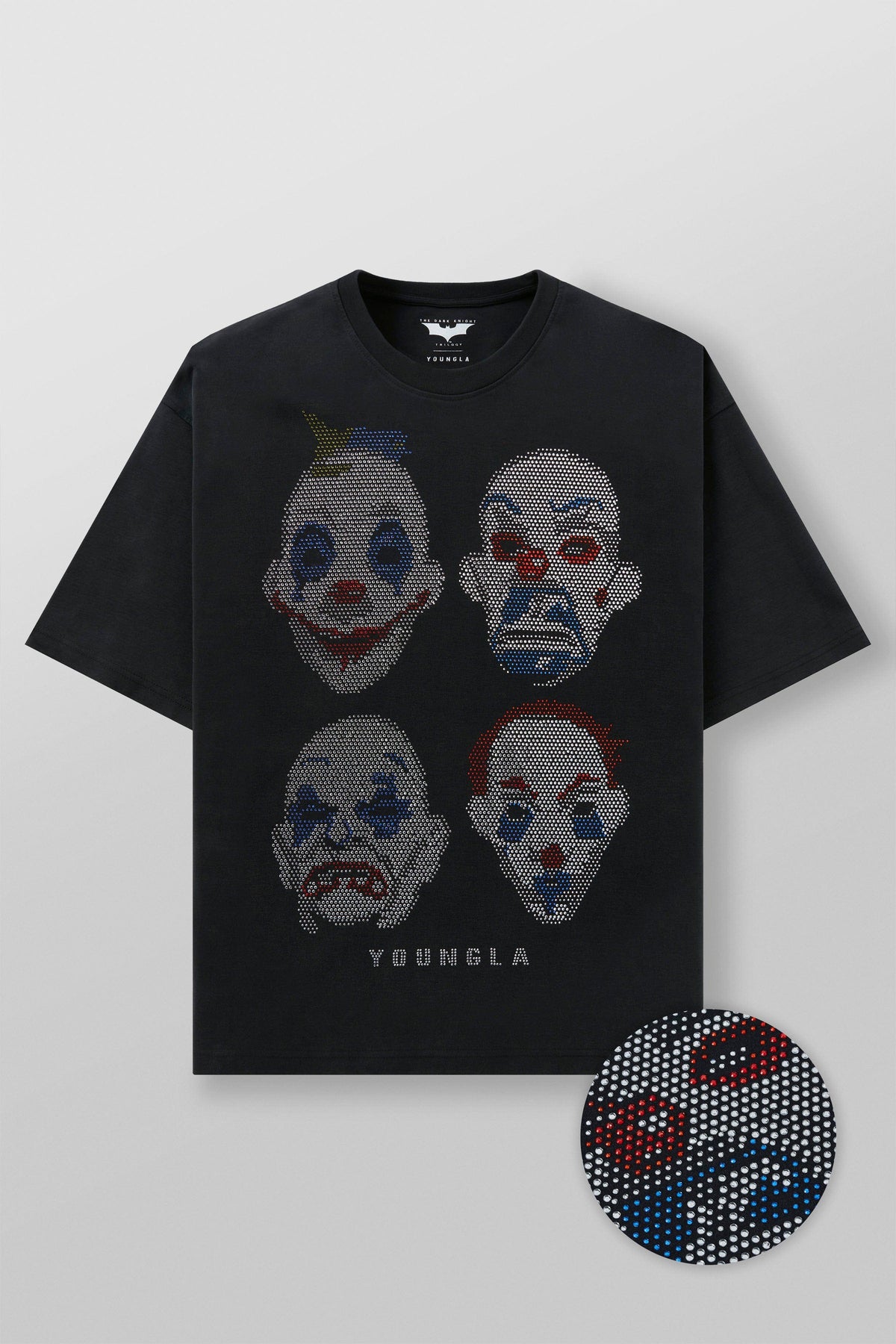 4257 - T-shirts Strass Batman
