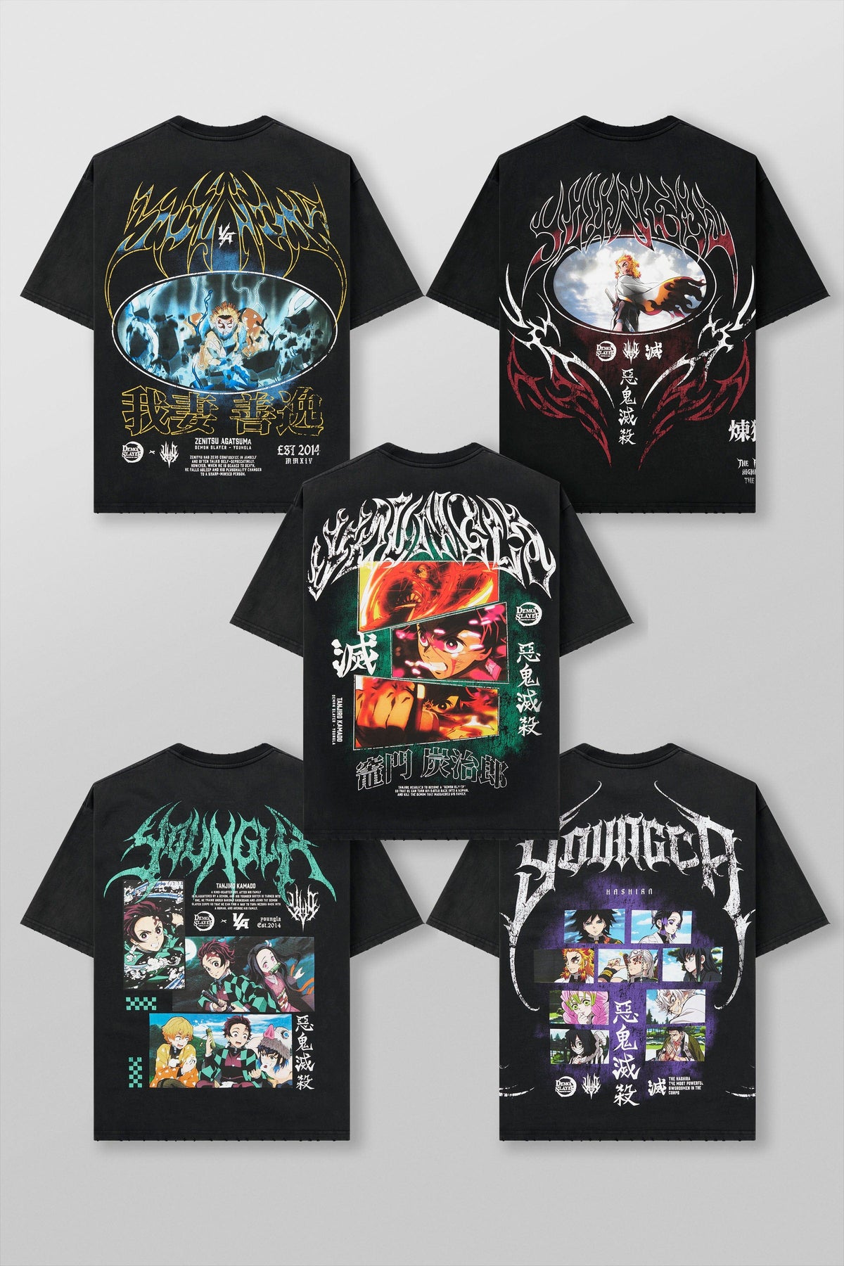 4297 - Demon Slayer: Kimetsu no Yaiba - Anime T-Shirts