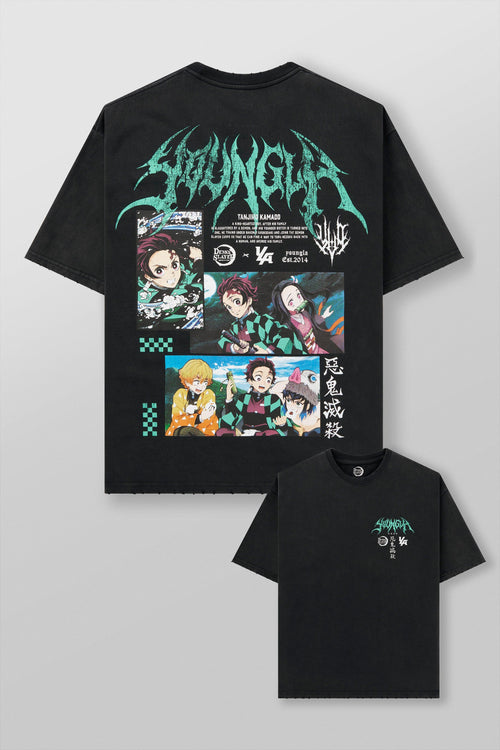 4297 - Demon Slayer: Kimetsu no Yaiba - T-shirts Animés