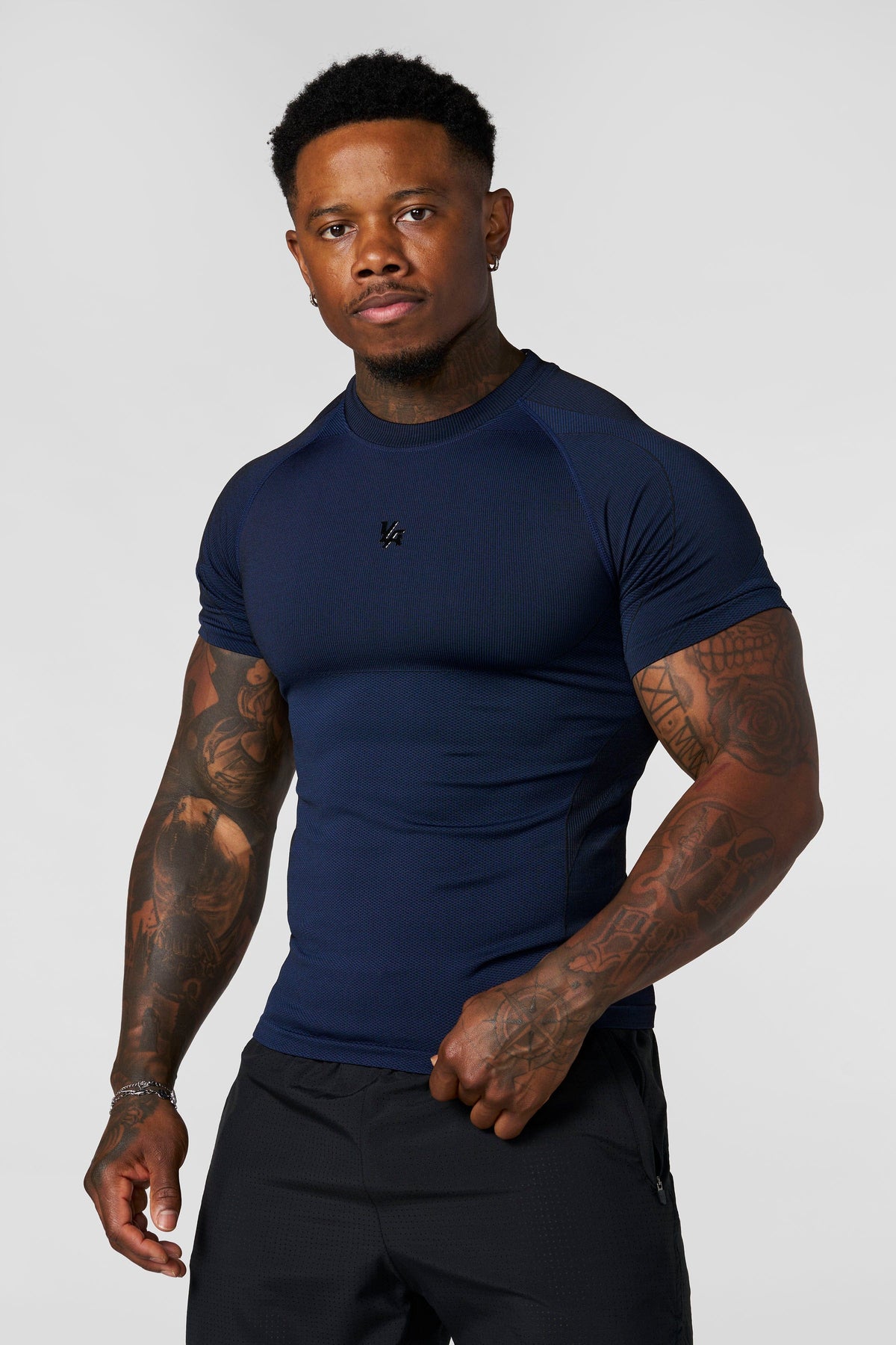 4339 - T-shirts de compression moulants