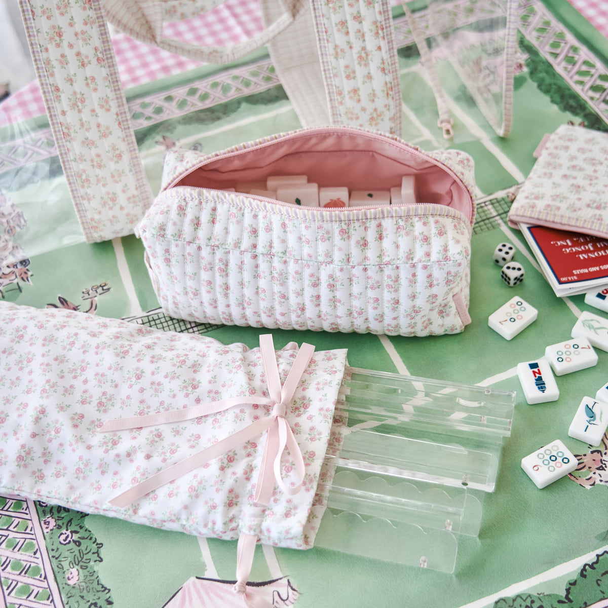 Mahjong Jelly Tote Set