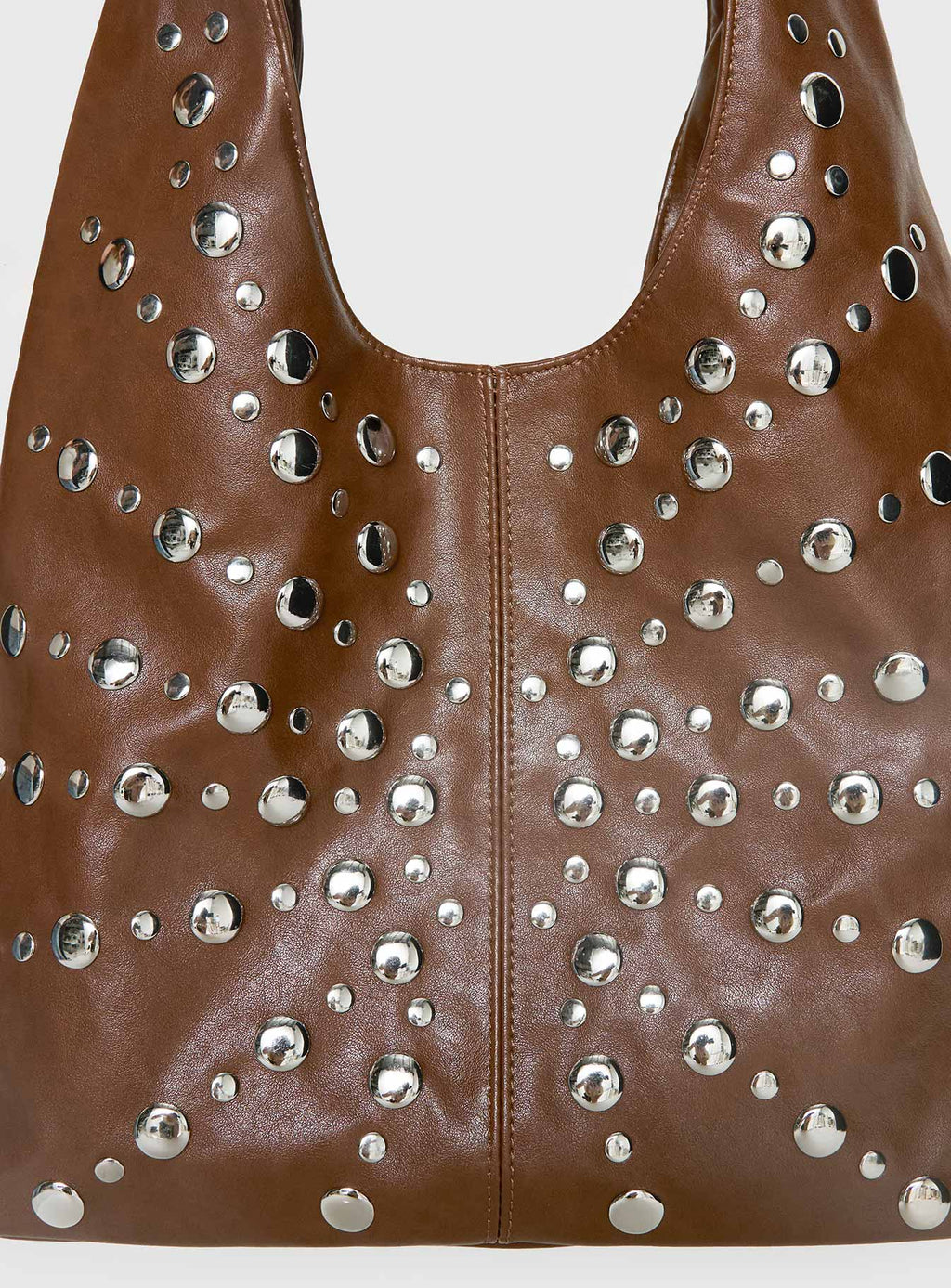 Savenna Stud Bag Brown