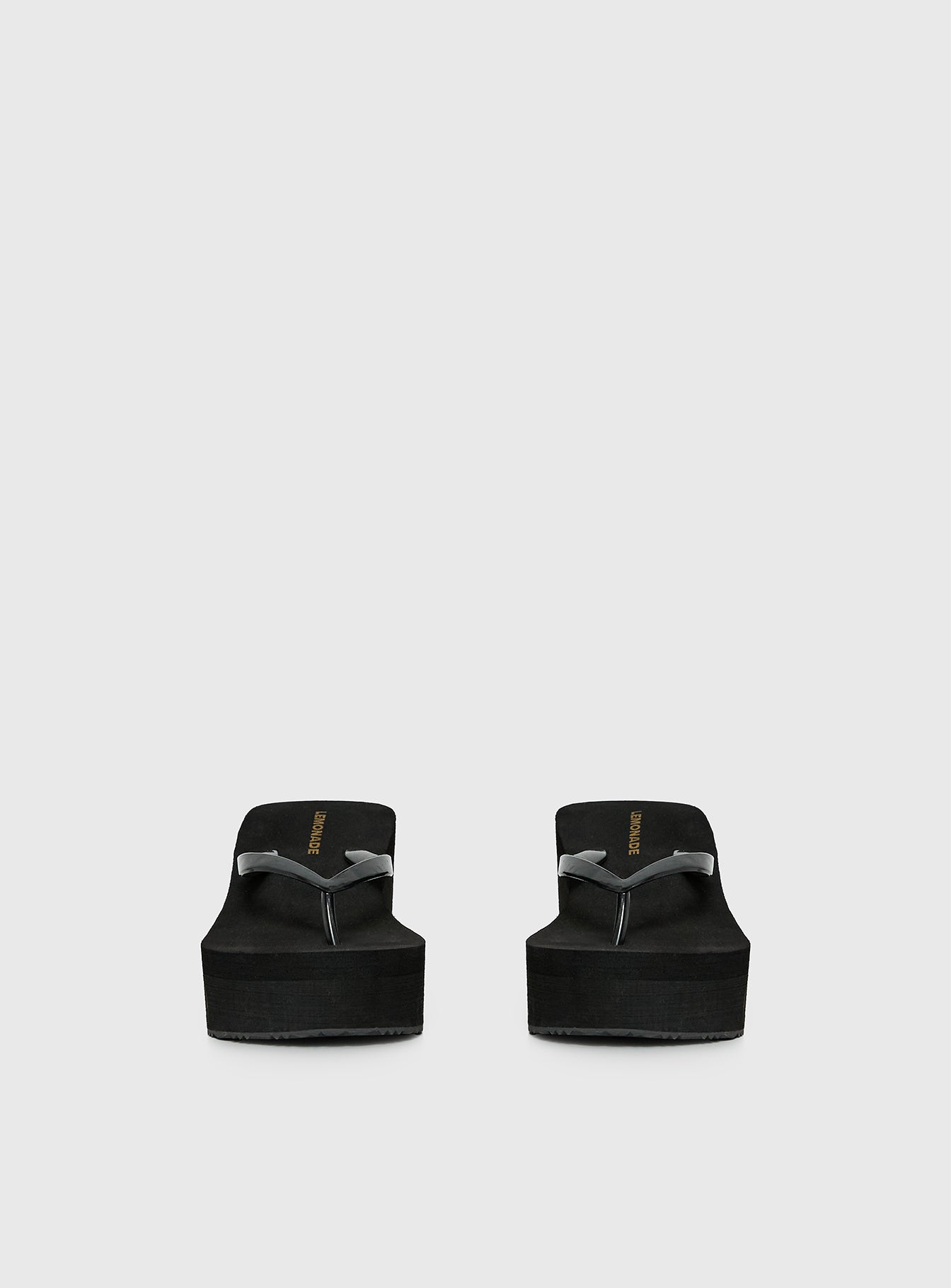 Next Sunday Thong Heel Black