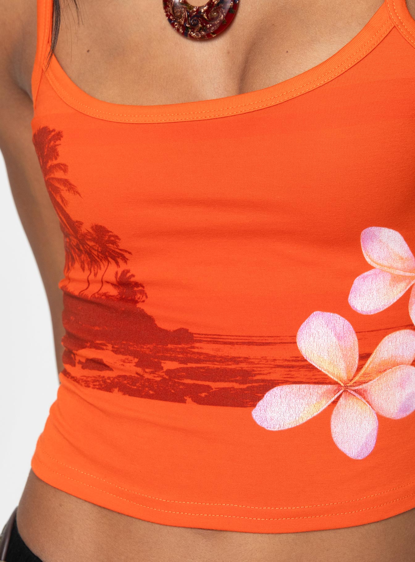 Sunset Vest Orange