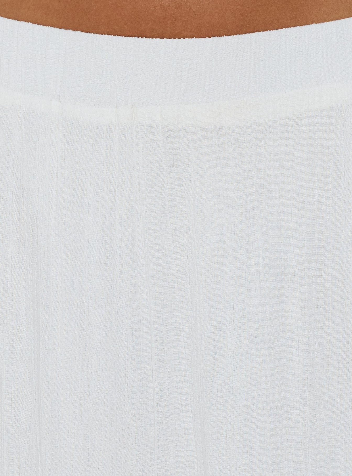 Miriah Maxi Skirt White