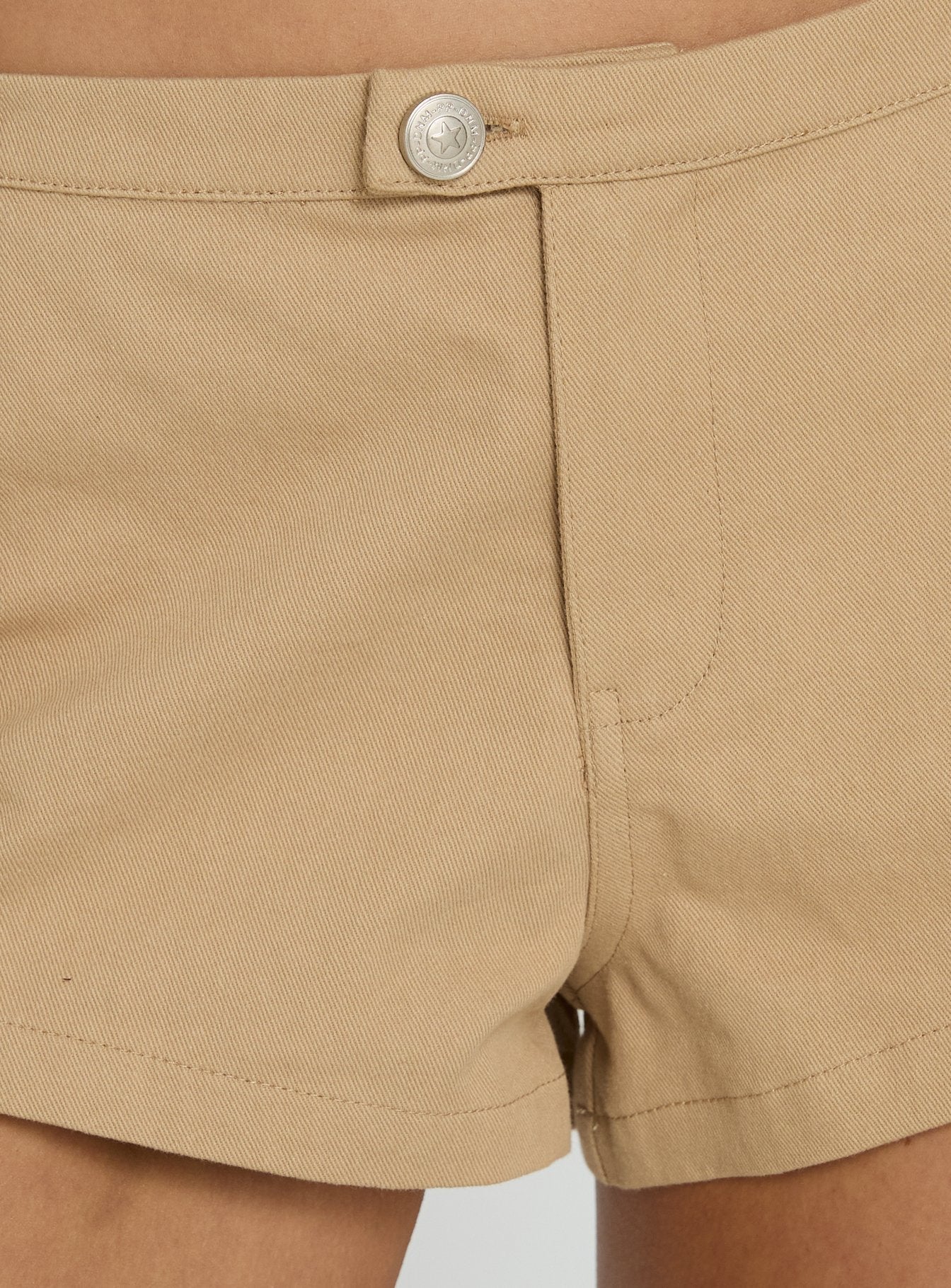 Westen Micro Utility Shorts Camel