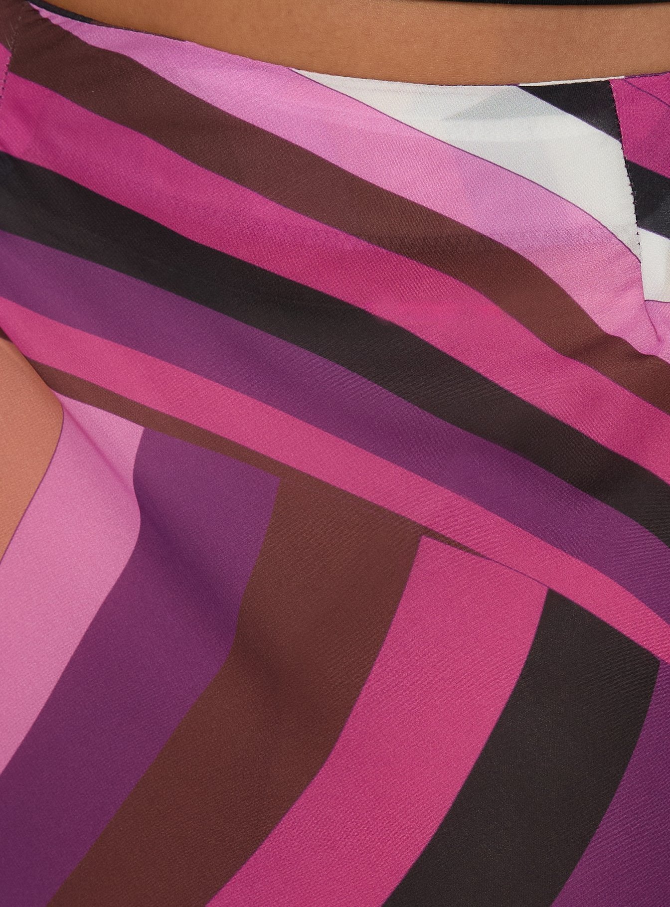 Lucidia Maxi Skirt Pink Retro