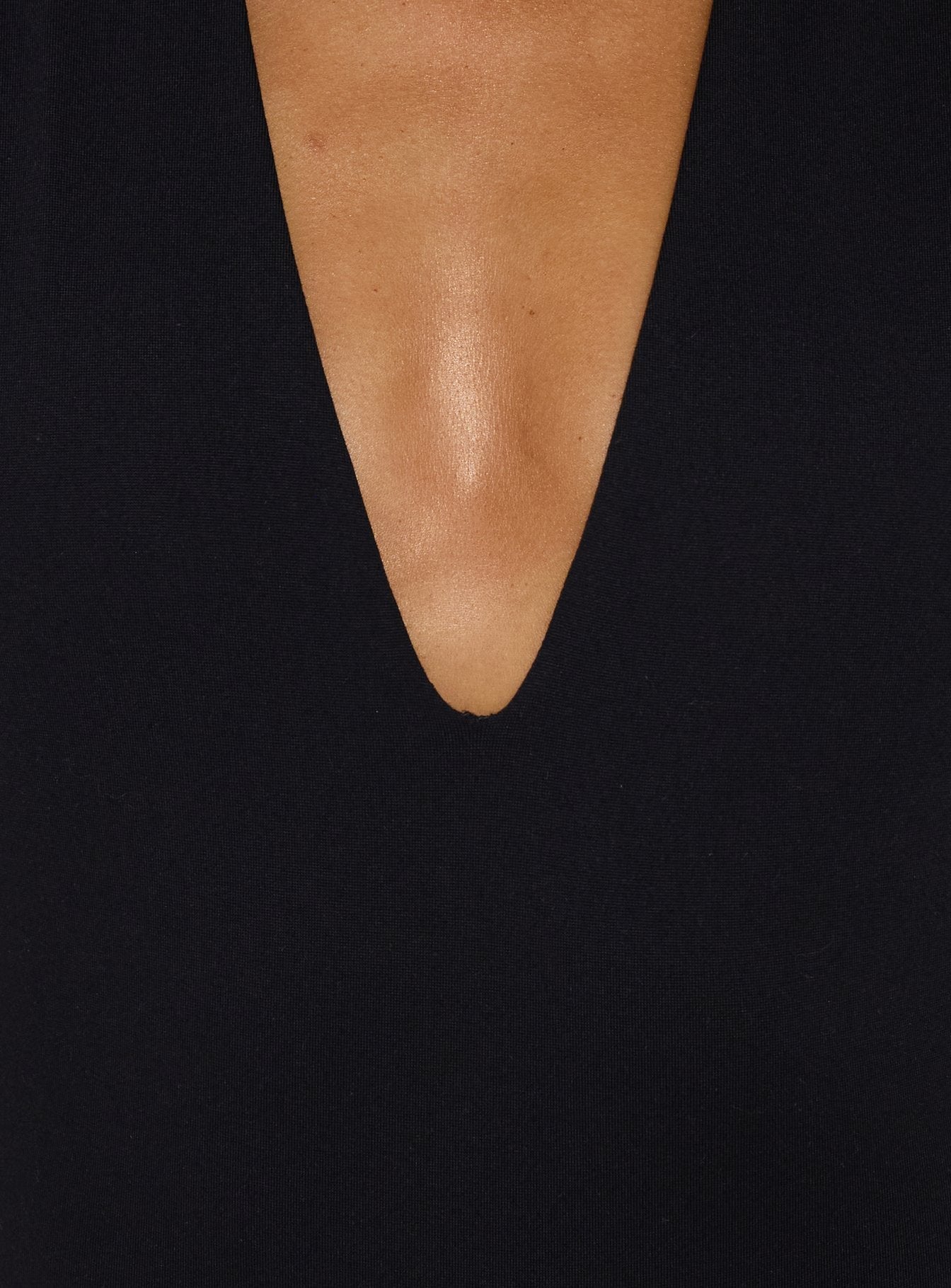 Elira Low Racerback Bodysuit Black