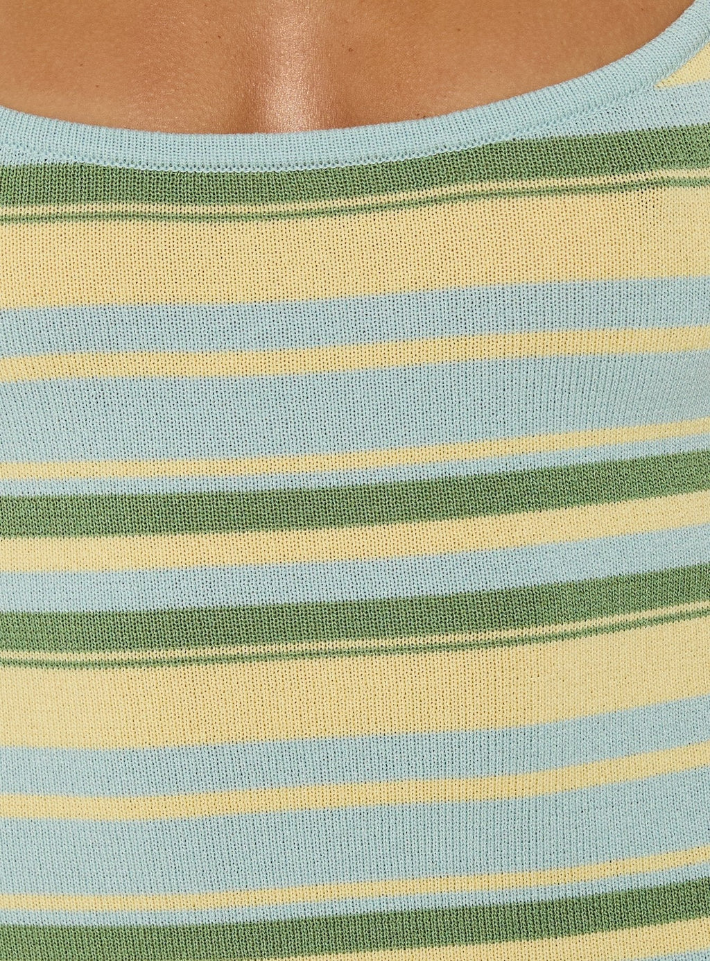 Matillda Knit Mini Dress Multi Stripe