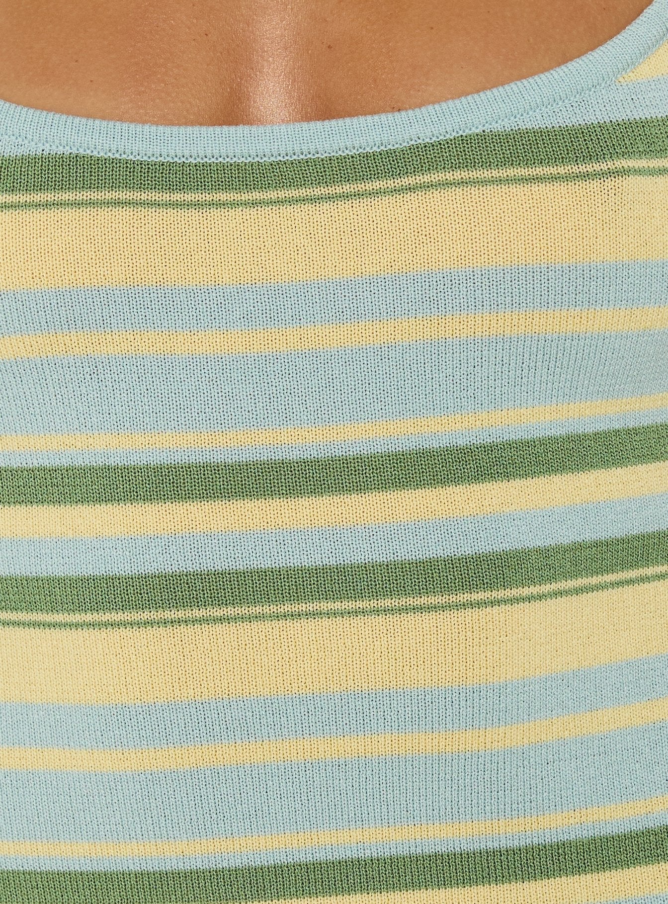 Matillda Knit Mini Dress Multi Stripe