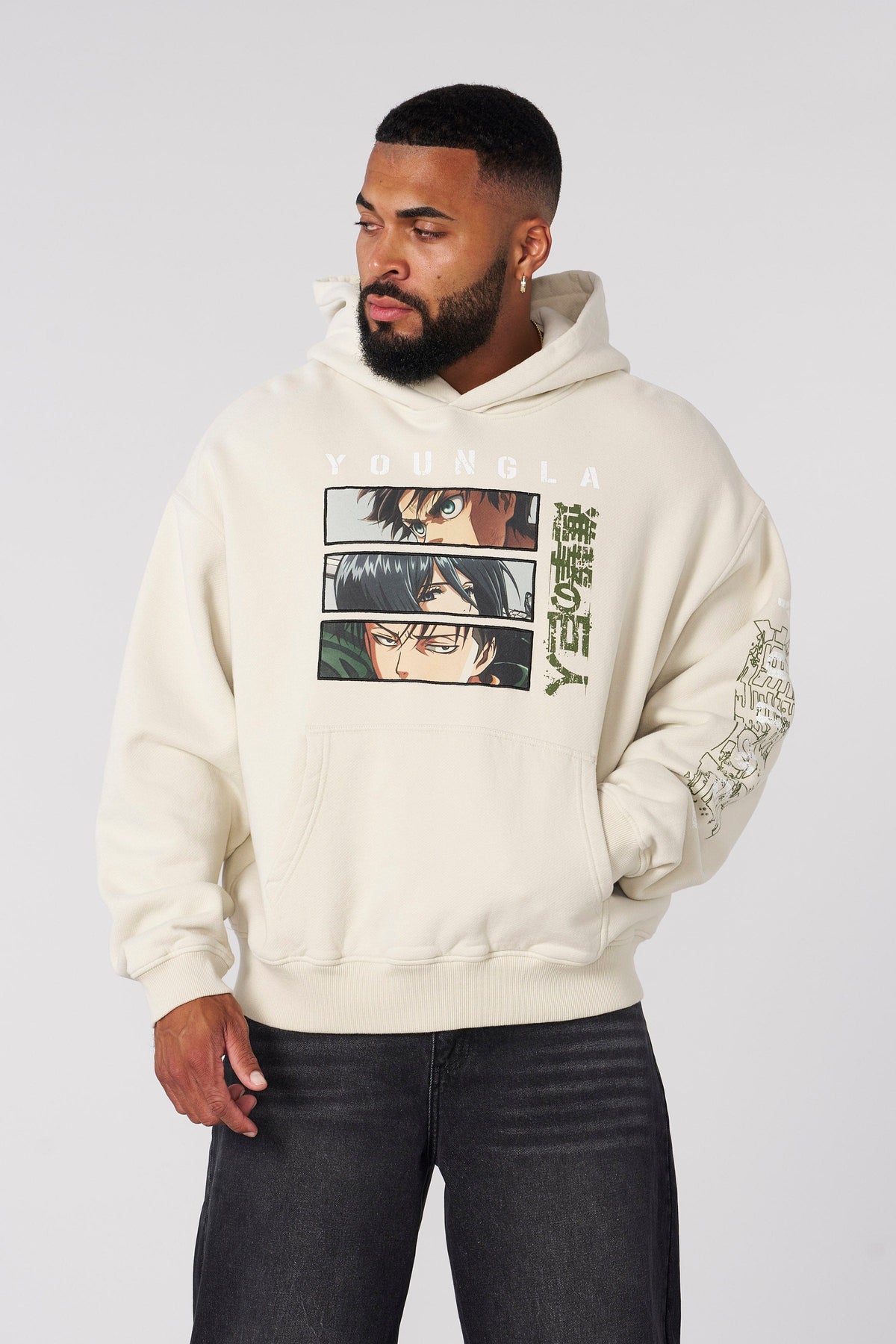 5129 - AOT© x YLA Kapuzenpullover
