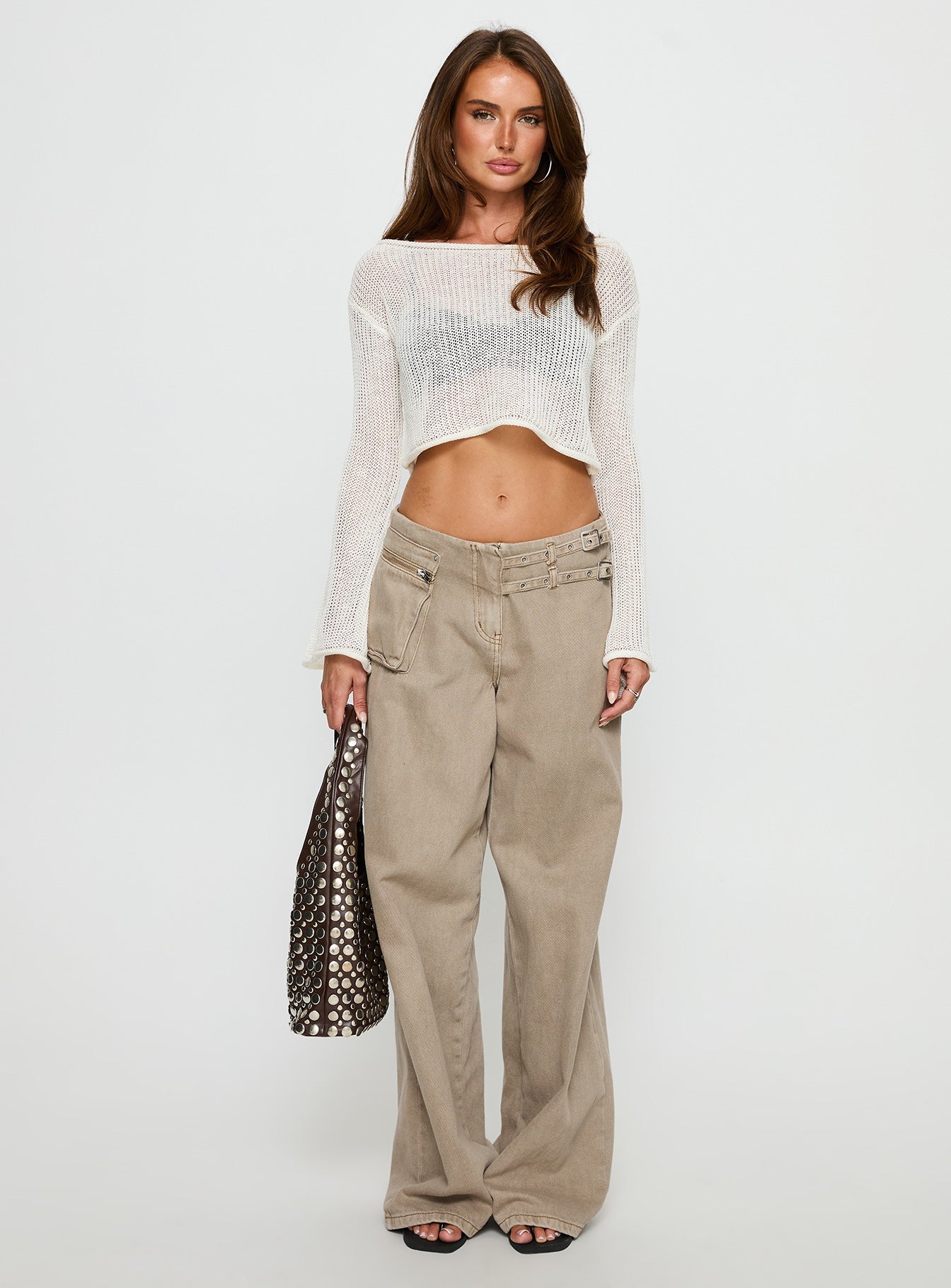 Cafe Pari Jumper White
