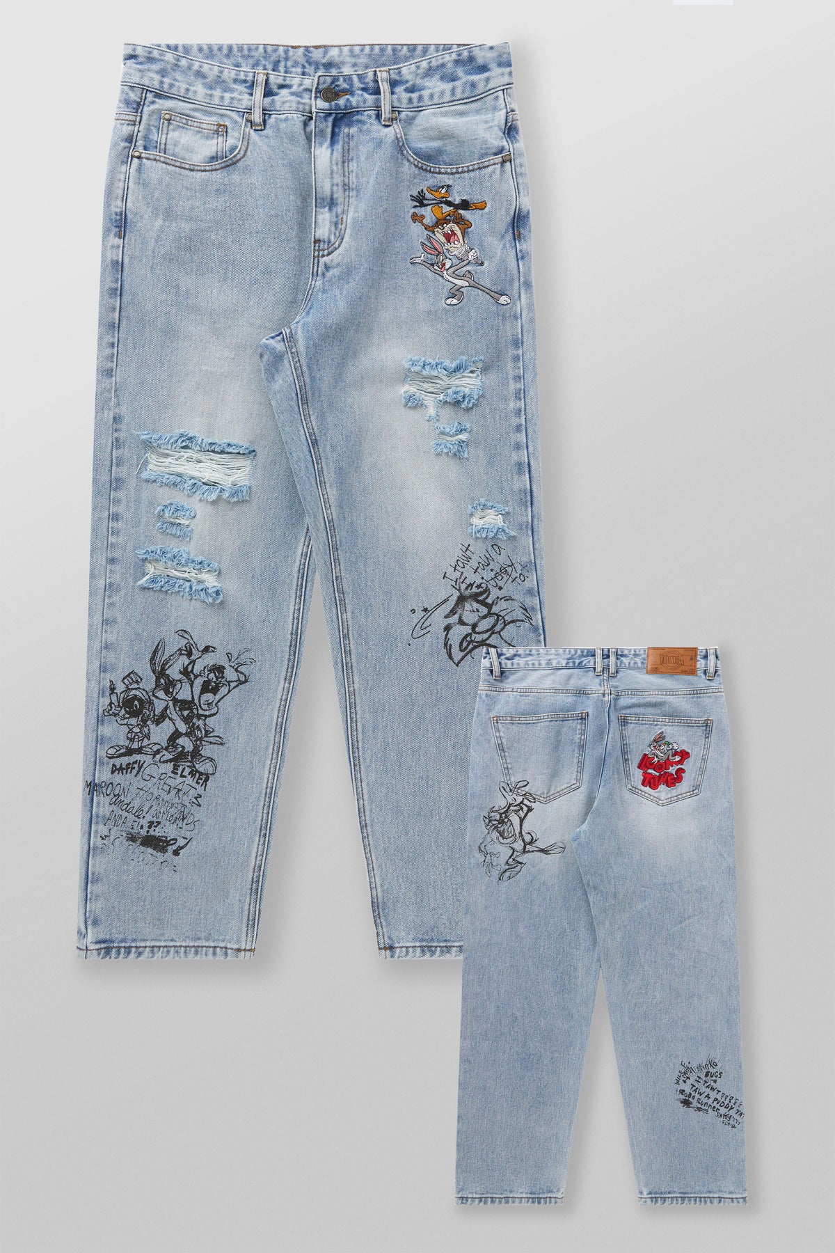 6035 - Looney Tunes Jeans aus Denim