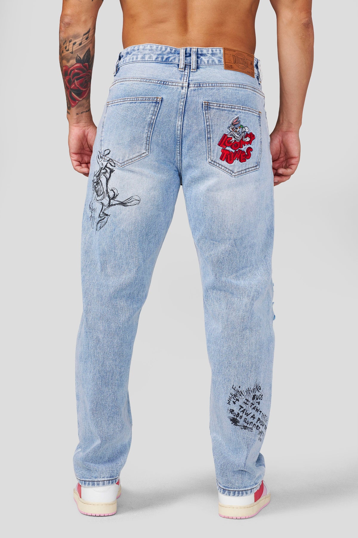 6035 - Looney Tunes Jeans aus Denim