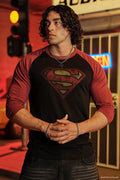 8072 - Chandails 3/4 Raglan Superman