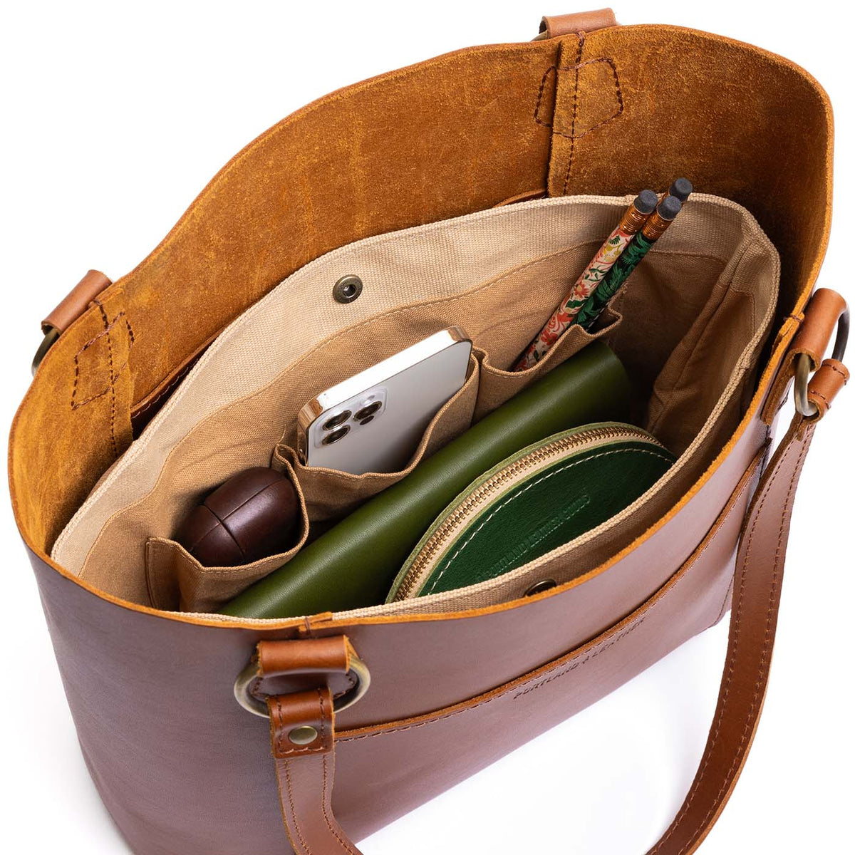Canvas-Handtaschen-Organizer