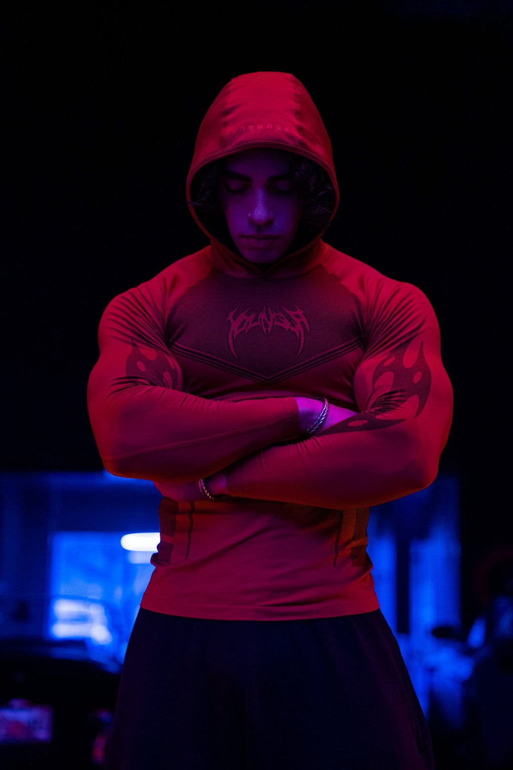 8062 - Warrior Kompressions-Hoodies