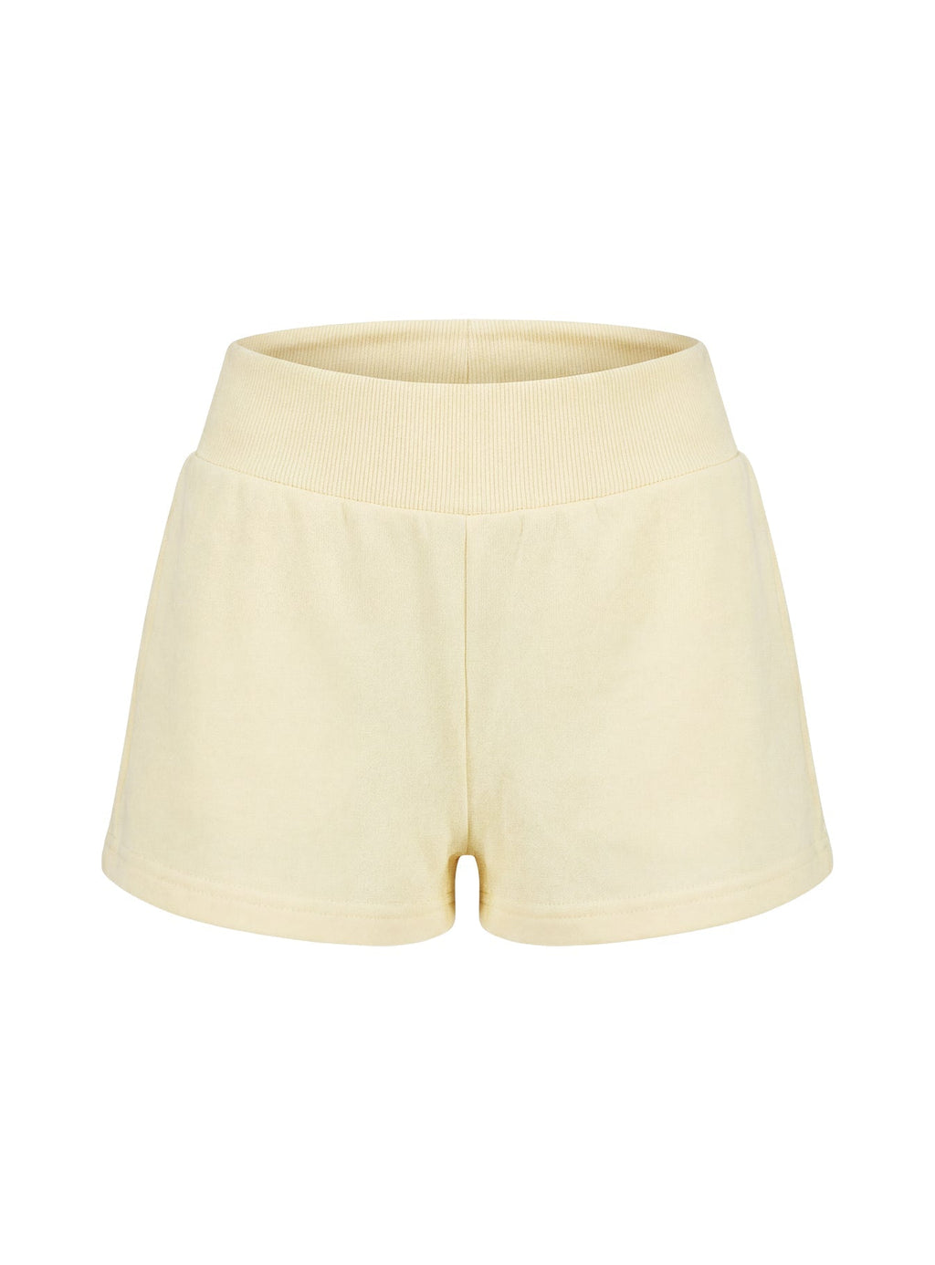 Daybreak Rib Waist Shorts Buttercream