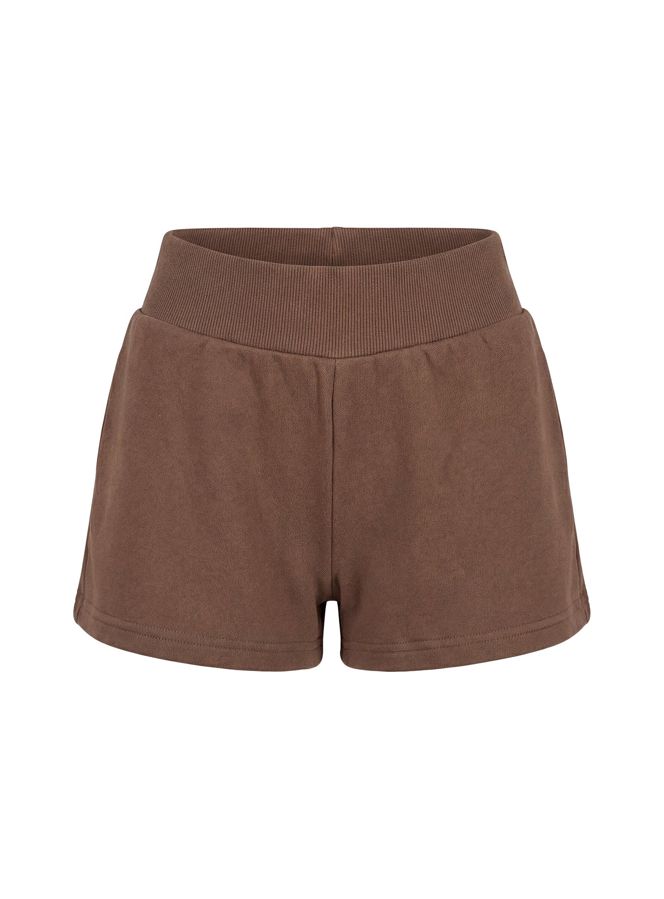 Daybreak Rib Waist Shorts Cocoa