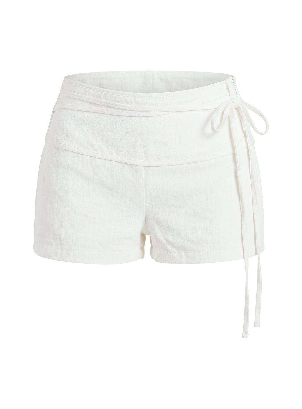 Electric Night Shorts White