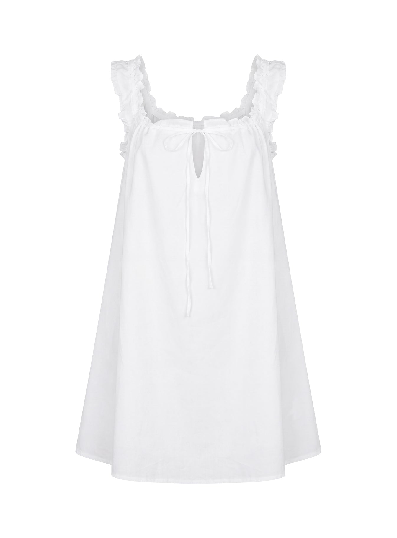 Swing Mini Dress White