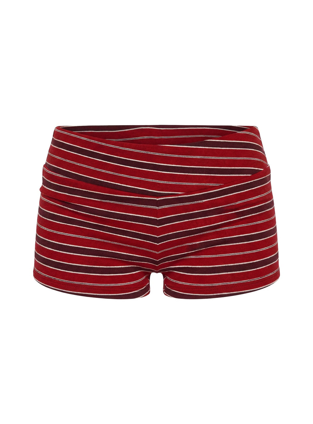 Veyona Micro Shorts Red Stripe