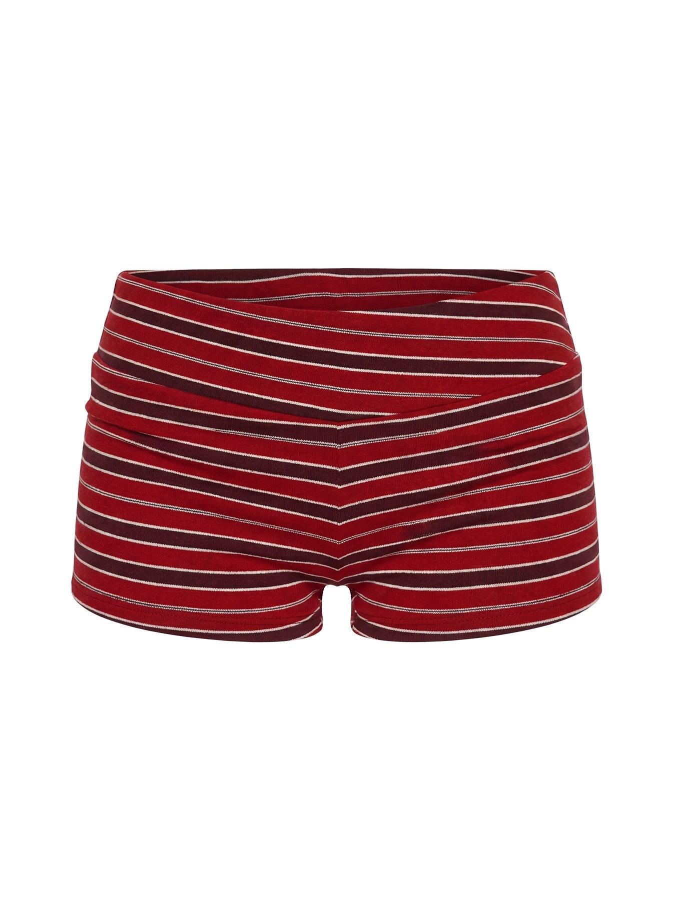 Veyona Micro Shorts Red Stripe