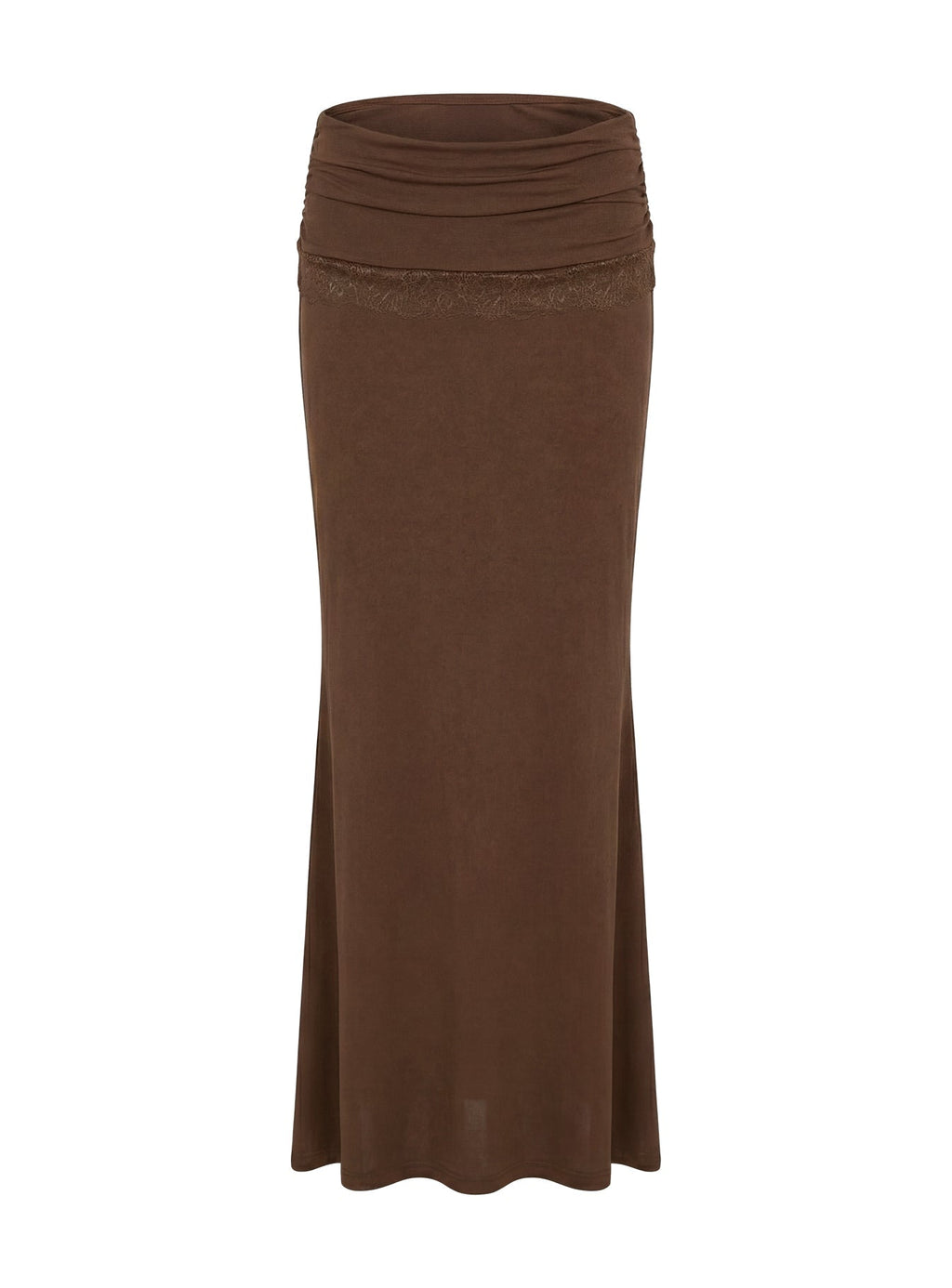 Zespri Jersey Maxi Skirt Brown