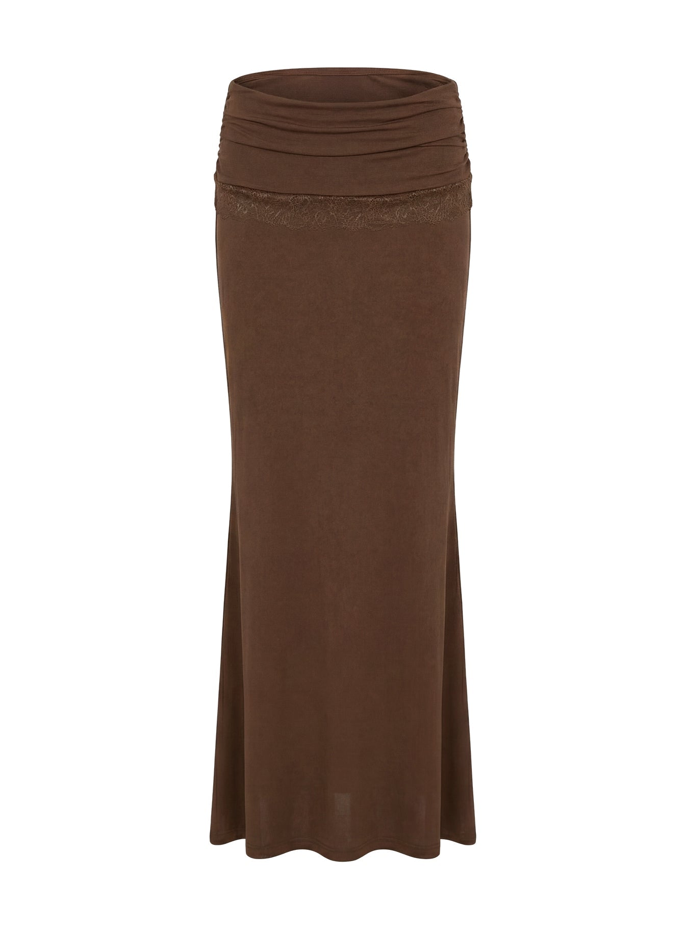 Zespri Jersey Maxi Skirt Brown