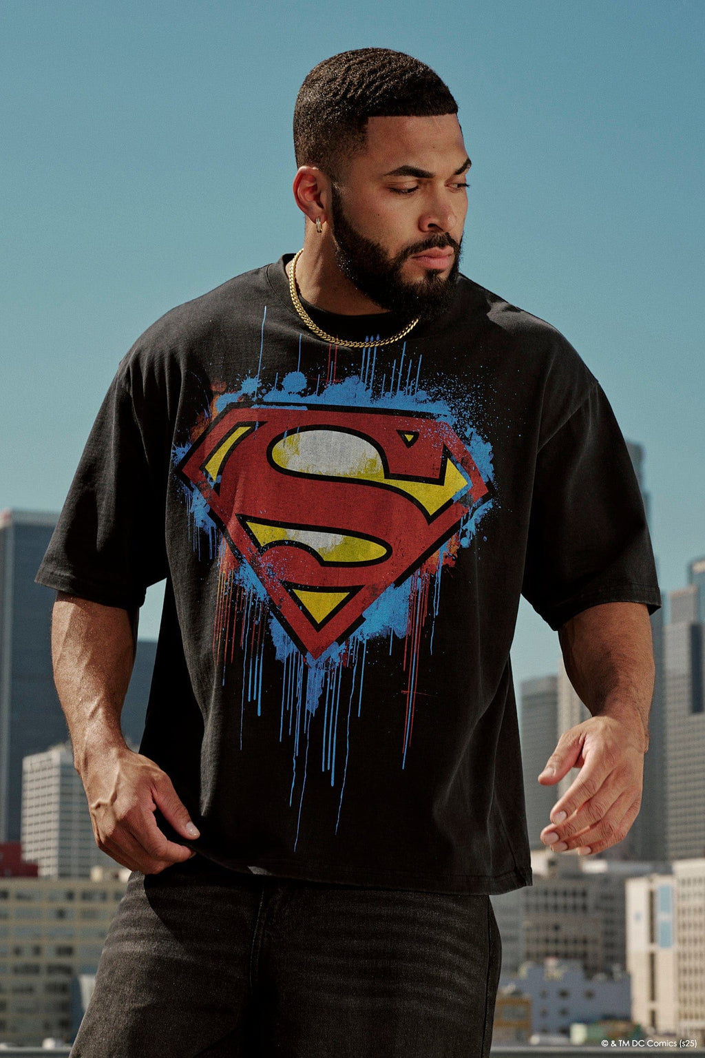 4044 - Superman T-Shirts mit Grafik
